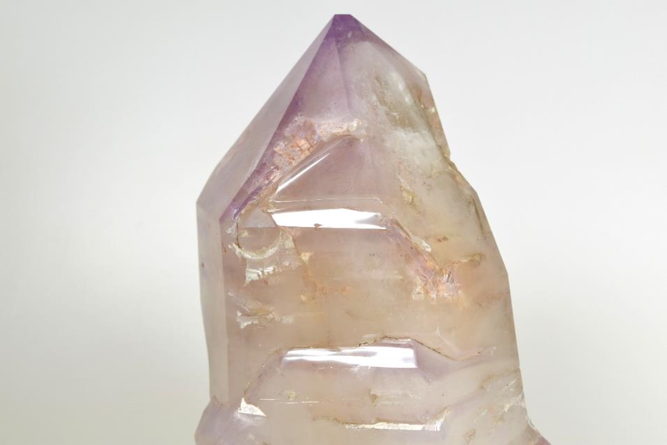 Amethyst Elestial Quartz Crystal Point Large 21.4cm