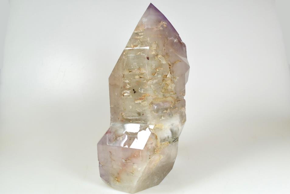 Amethyst Elestial Quartz Crystal Point Large 21.4cm