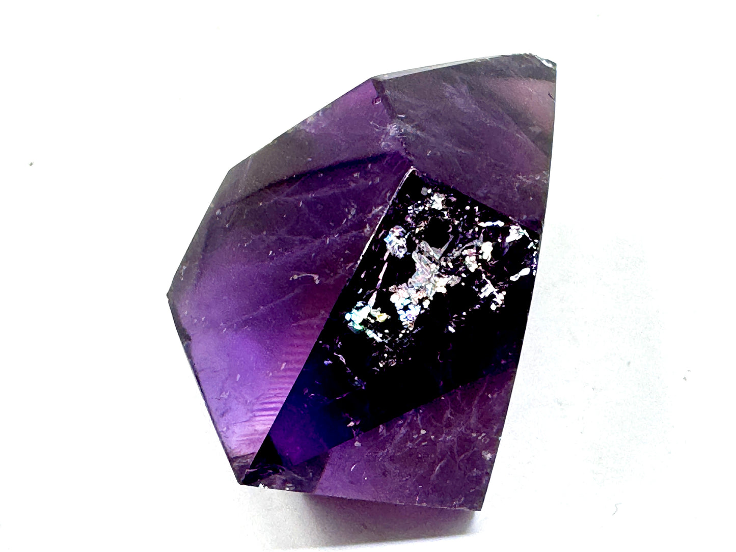 Amethyst Quartz Crystal Faceted 5cm