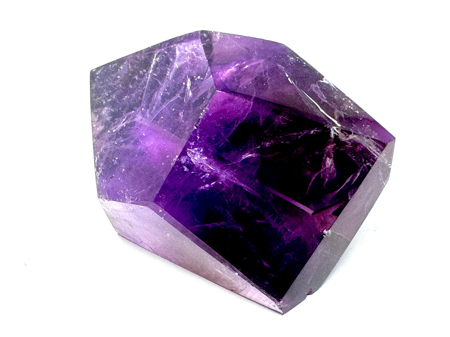 Amethyst Quartz Crystal Faceted 5cm