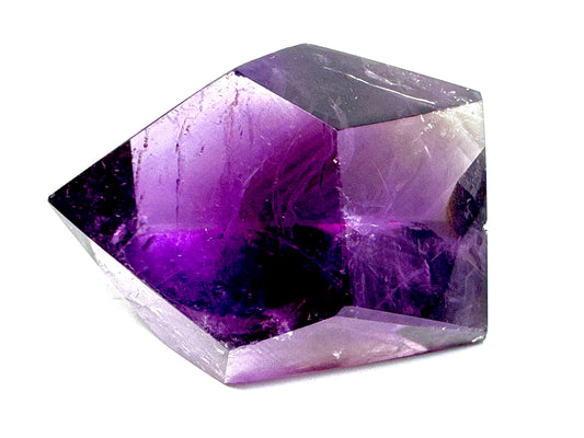 Amethyst Quartz Crystal Faceted 5cm