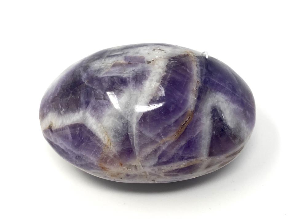 Chevron Amethyst Crystal Pebble 6.4cm