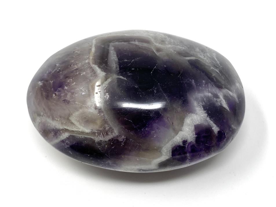 Chevron Amethyst Crystal Pebble 6.2cm