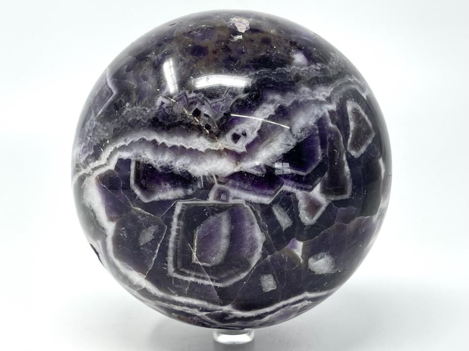 Chevron Amethyst Crystal Sphere Large 11.9cm