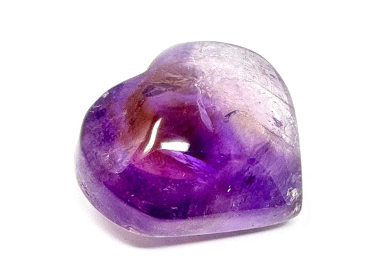 Ametrine Quartz Crystal Heart 4.2cm