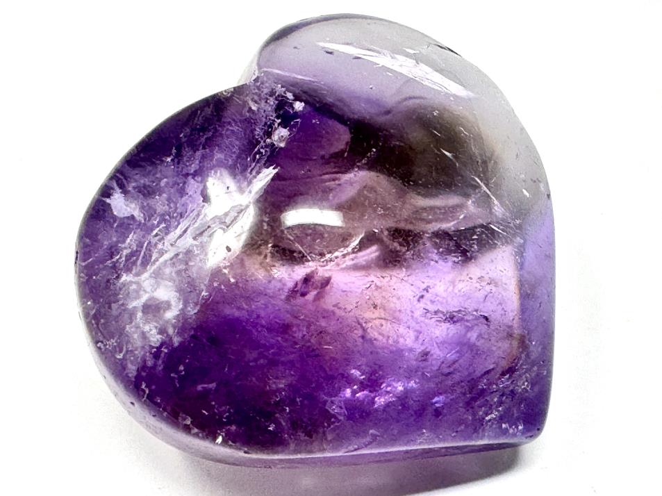 Ametrine Quartz Crystal Heart 3.6cm