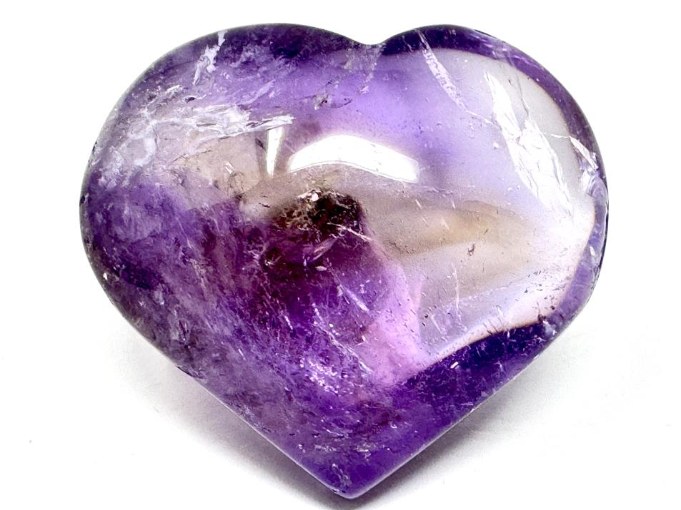 Ametrine Quartz Crystal Heart 3.6cm