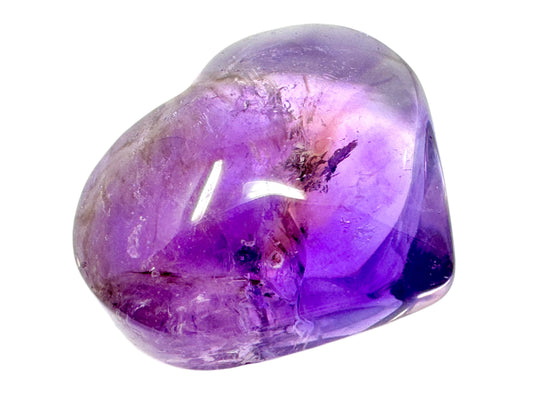 Ametrine Quartz Crystal Heart 3.9cm