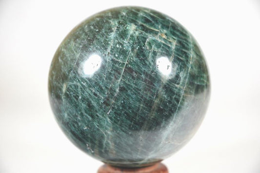 Green Apatite Crystal Sphere 7.8cm