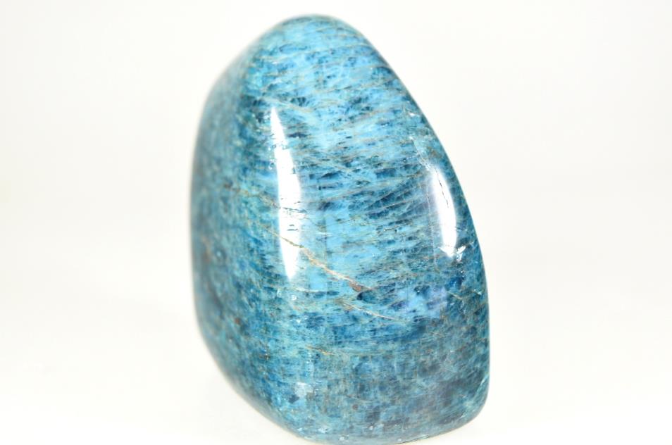 Blue Apatite Crystal Freeform 9.1cm