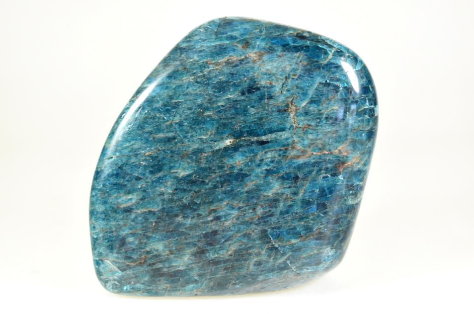 Blue Apatite Crystal Freeform 9.1cm