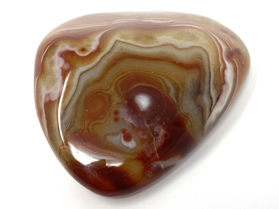 Banded Agate Crystal Pebble Large 9.4cm