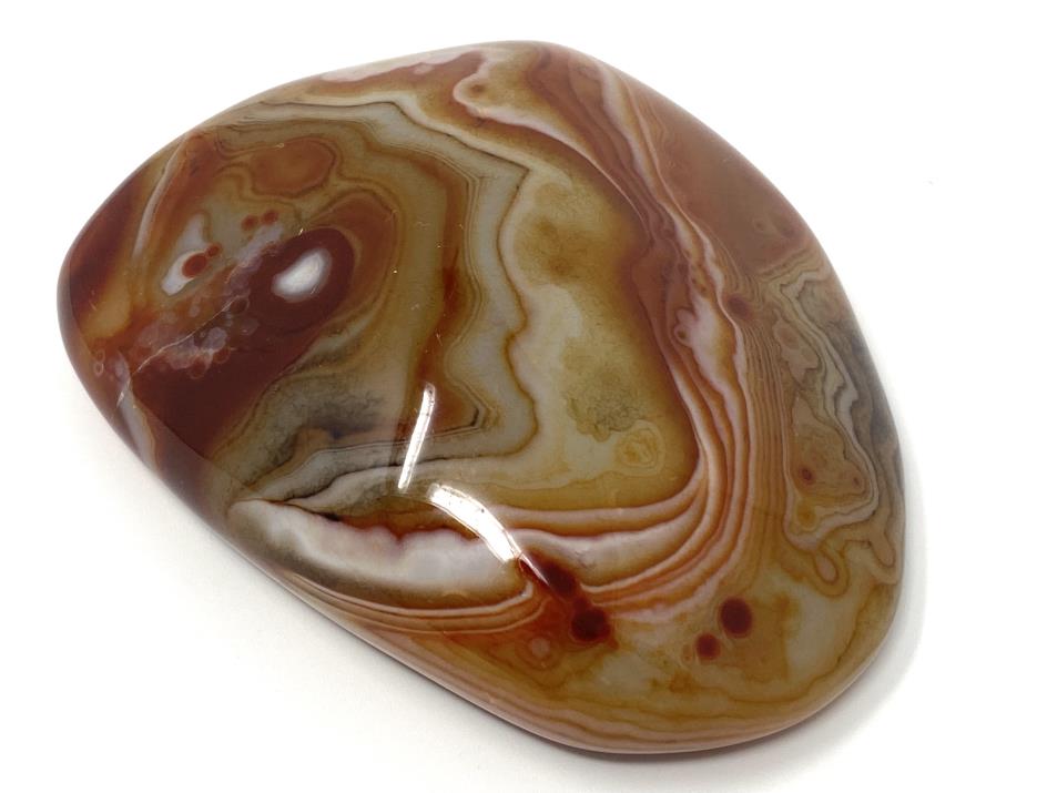 Banded Agate Crystal Pebble Large 9.4cm