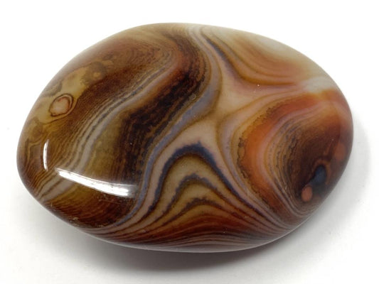 Banded Agate Crystal Pebble 5.7cm