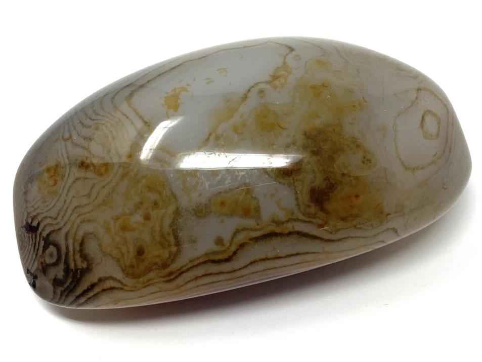 Banded Agate Crystal Pebble 6.2cm