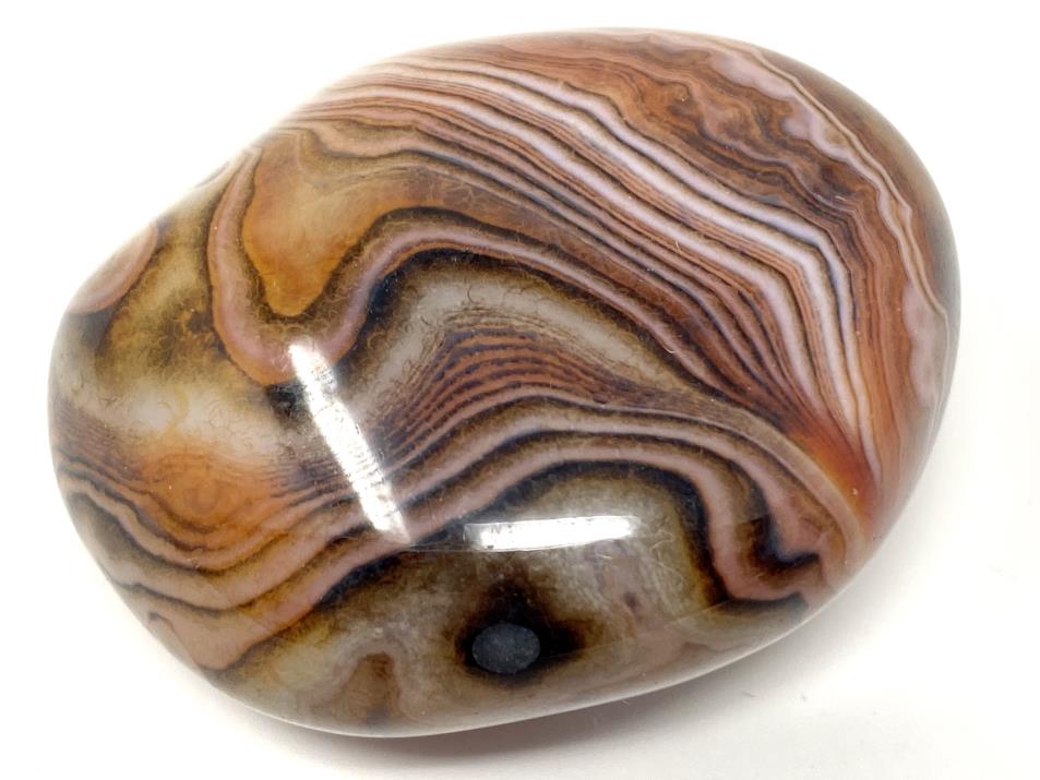 Banded Agate Crystal Pebble 5cm