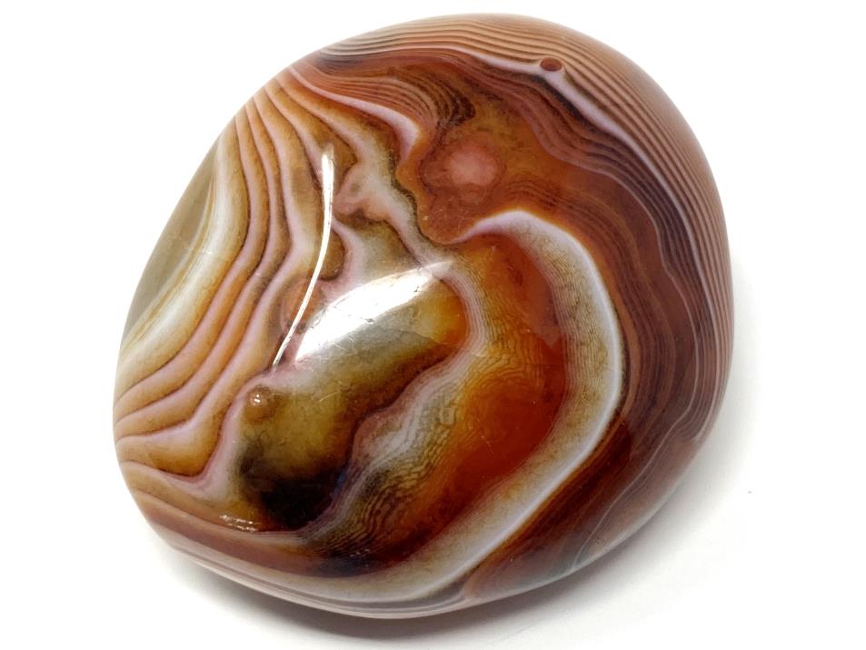 Banded Agate Crystal Pebble 5.8cm