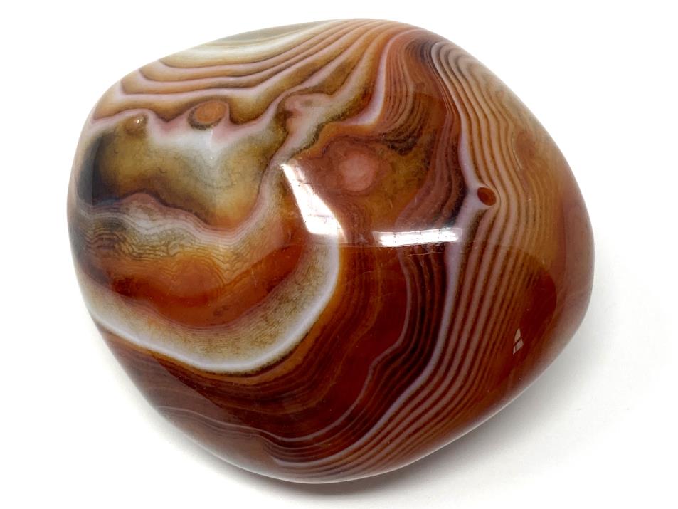 Banded Agate Crystal Pebble 5.8cm