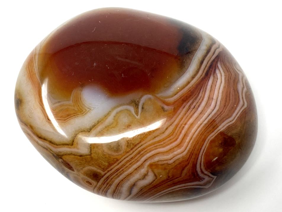 Banded Agate Crystal Pebble 5cm