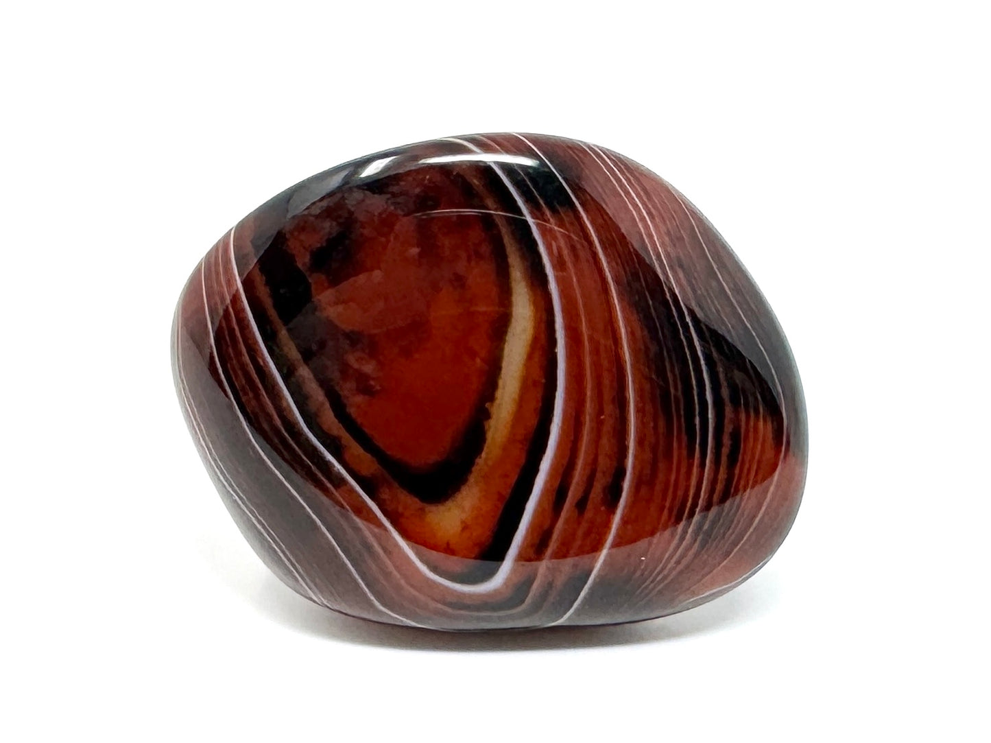 Banded Agate Crystal Pebble 4.9cm