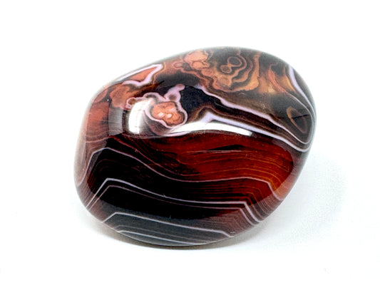 Banded Agate Crystal Pebble 4.9cm