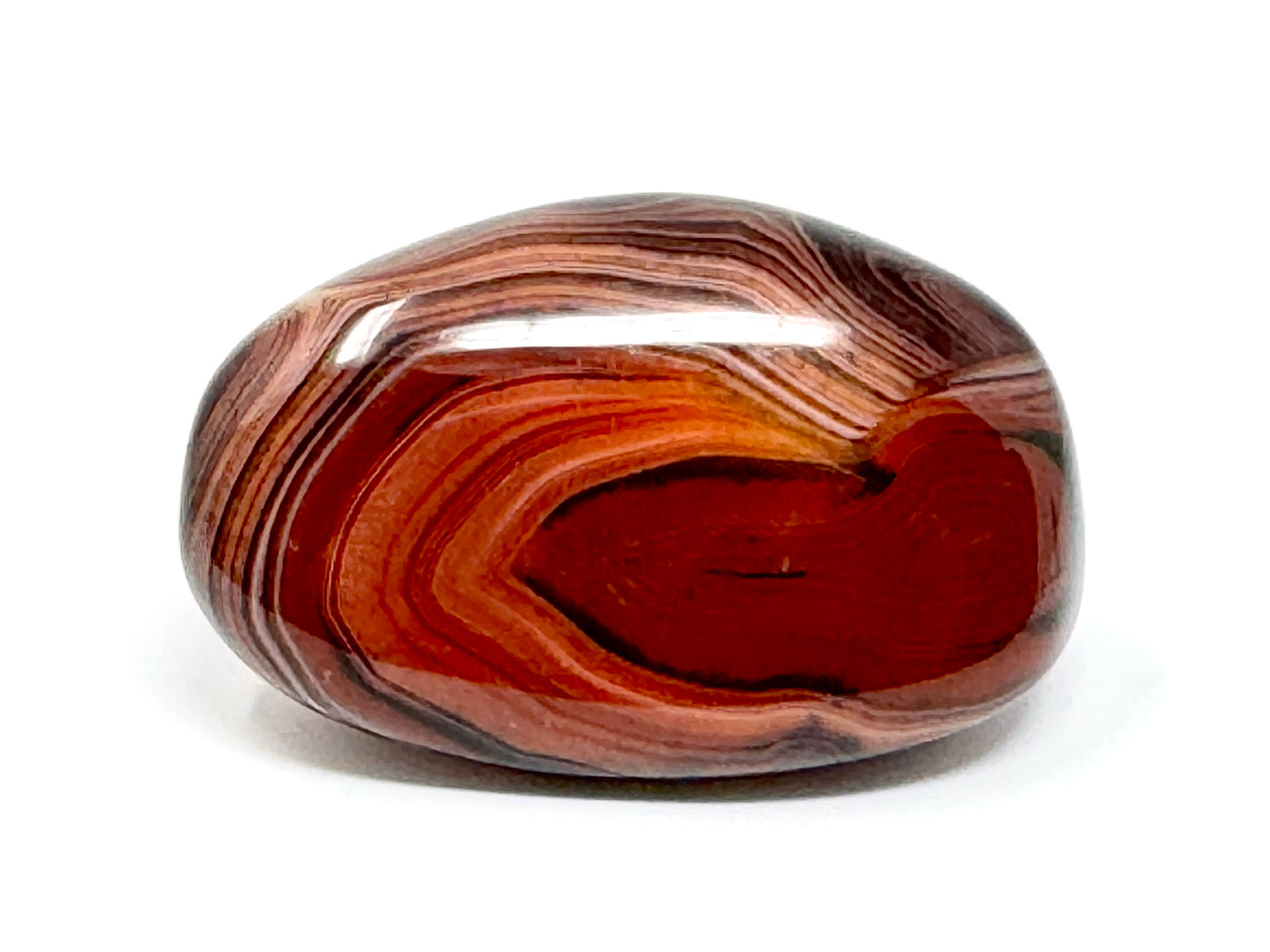 Banded Agate Crystal Pebble 5.5cm