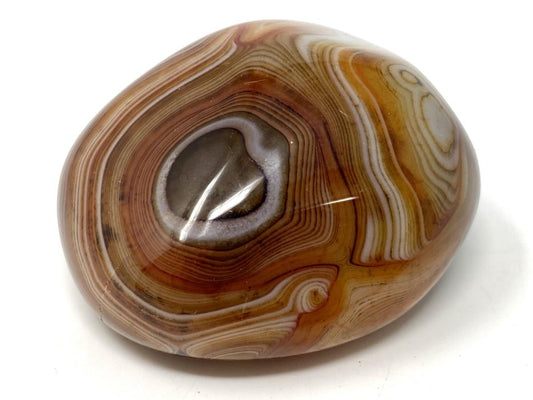 Banded Agate Crystal Pebble 5.7cm