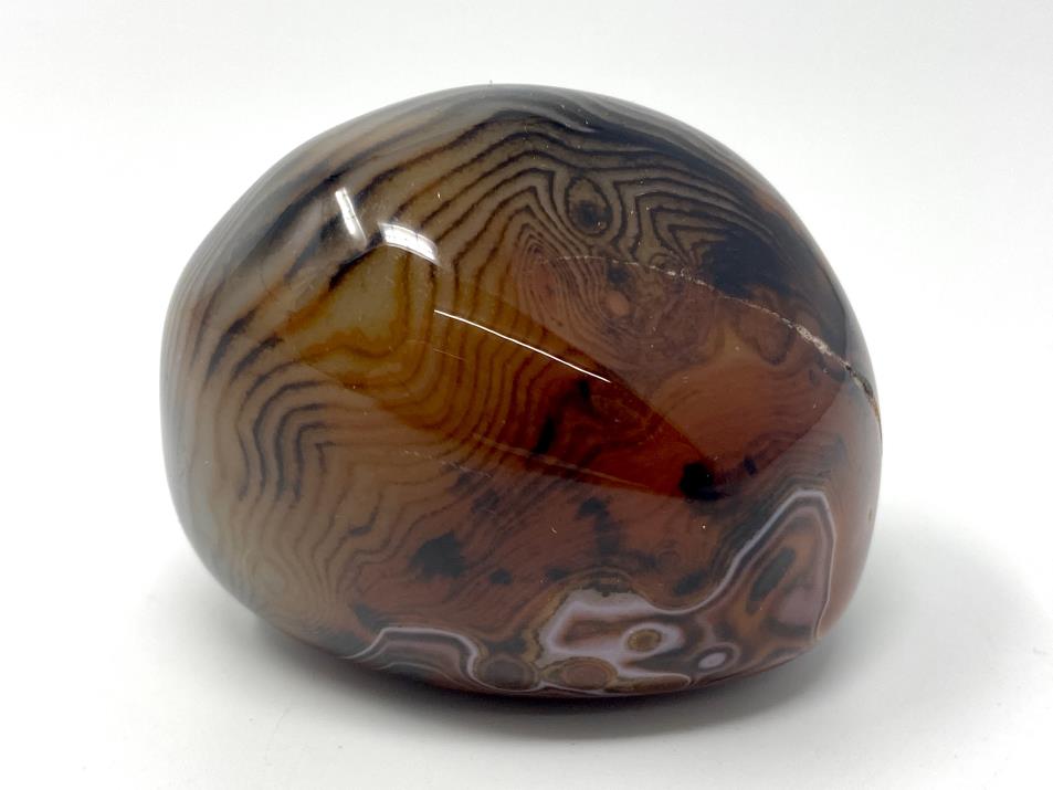 Banded Agate Crystal Pebble 6.5cm