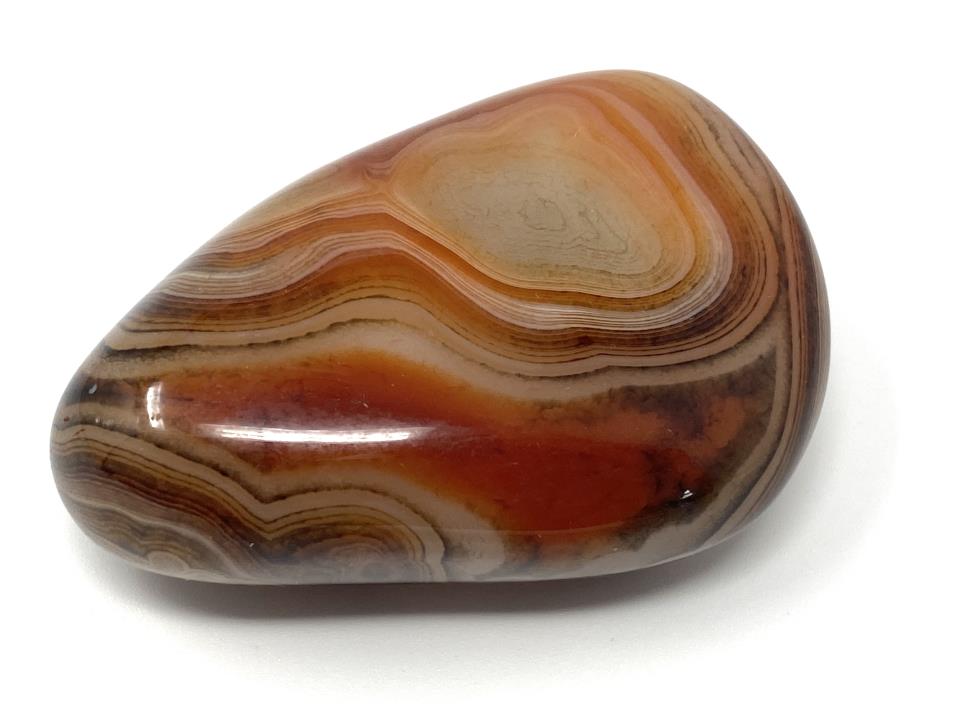 Banded Agate Crystal Pebble 6.3cm