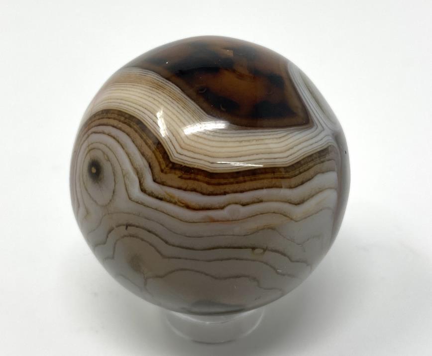 Banded Agate Crystal Sphere 3.8cm