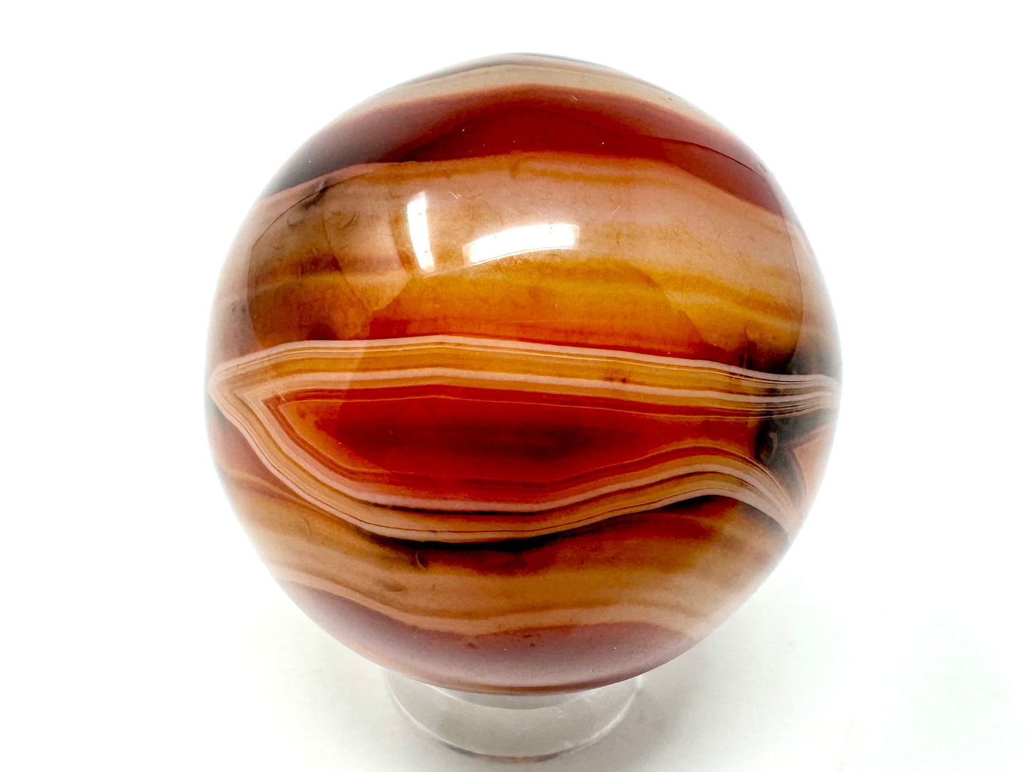 Banded Agate Crystal Sphere 3.2cm