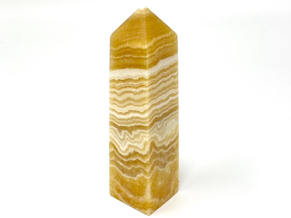 Banded Orange Calcite Crystal Tower 13.4cm