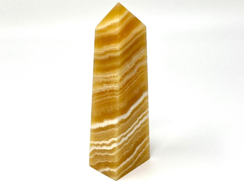 Banded Orange Calcite Crystal Tower 13.2cm