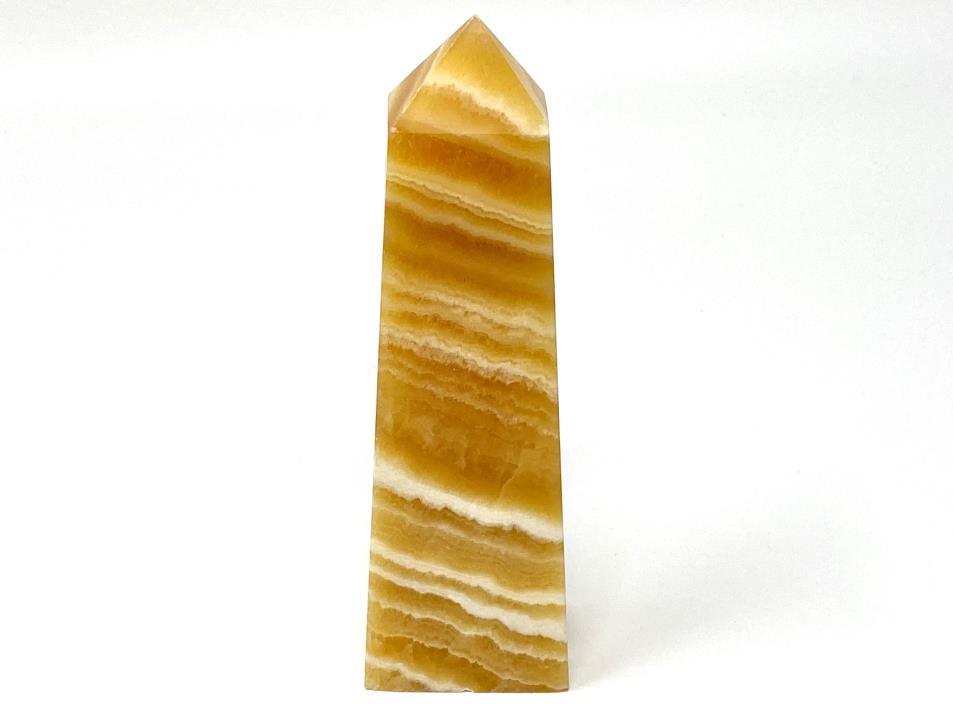 Banded Orange Calcite Crystal Tower 13.2cm