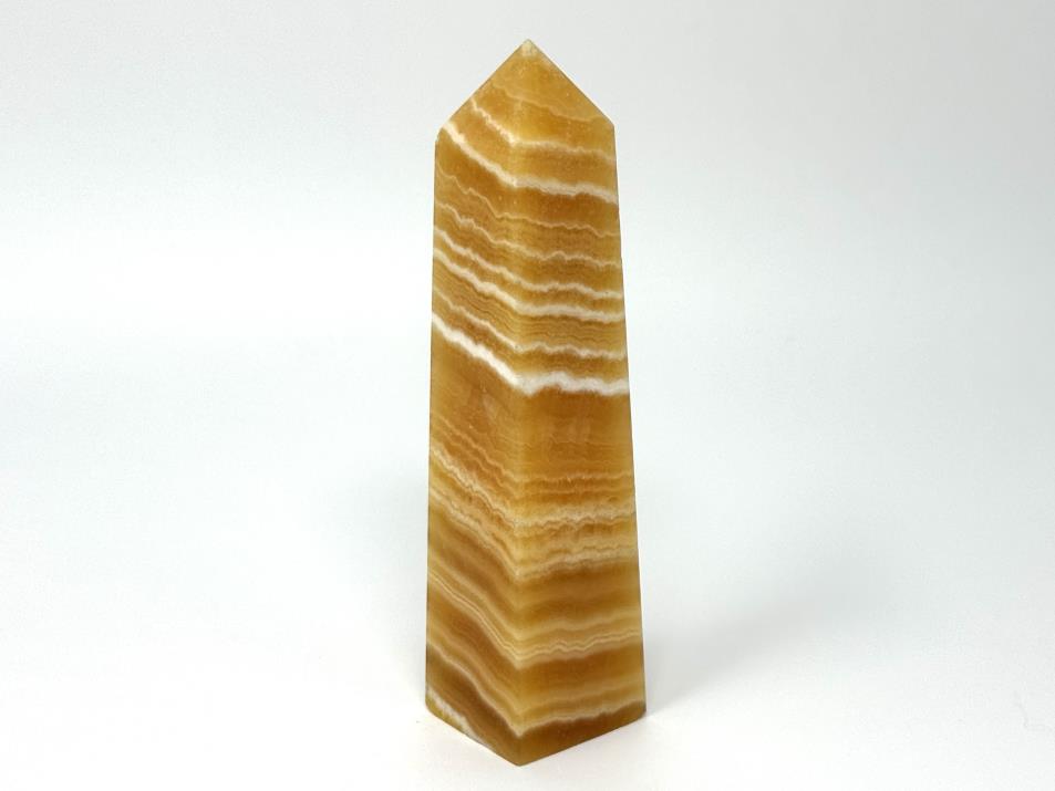 Banded Orange Calcite Crystal Tower 13.6cm