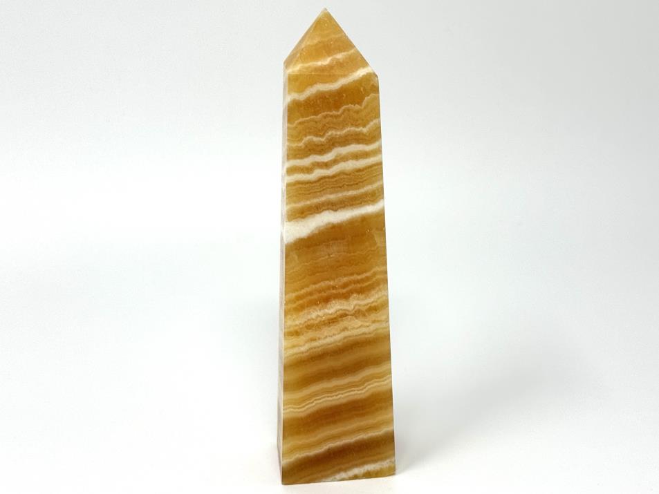 Banded Orange Calcite Crystal Tower 13.6cm