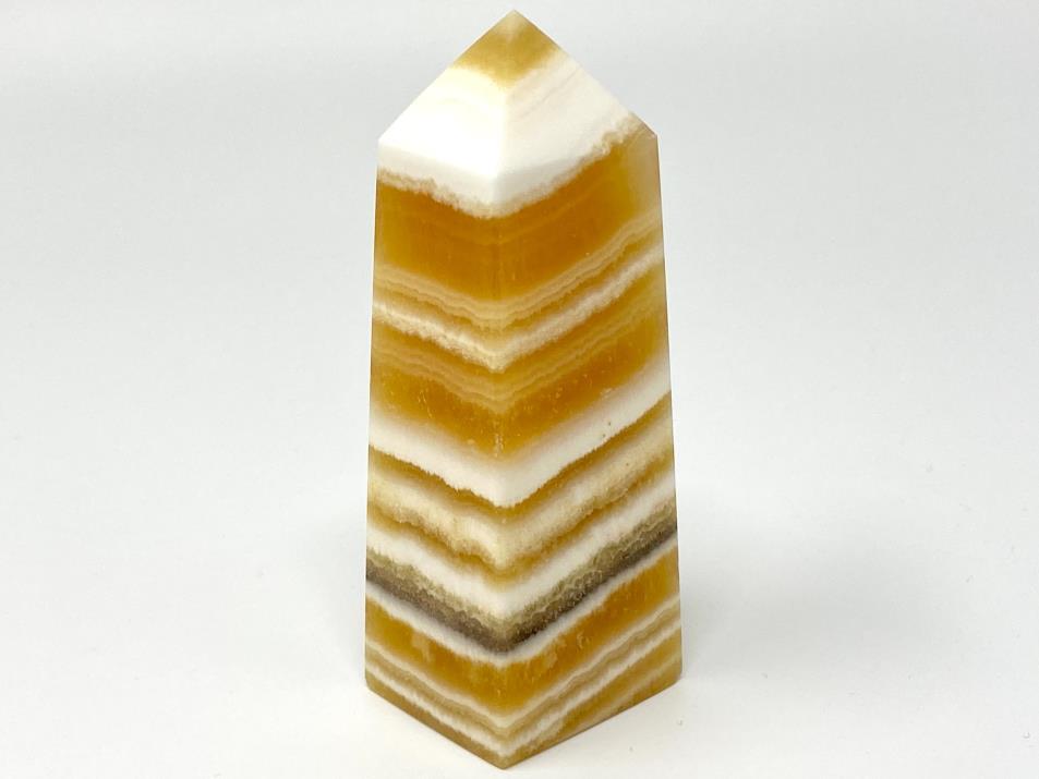 Banded Orange Calcite Crystal Tower 10.1cm