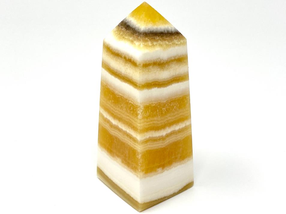 Banded Orange Calcite Crystal Tower 8.6cm