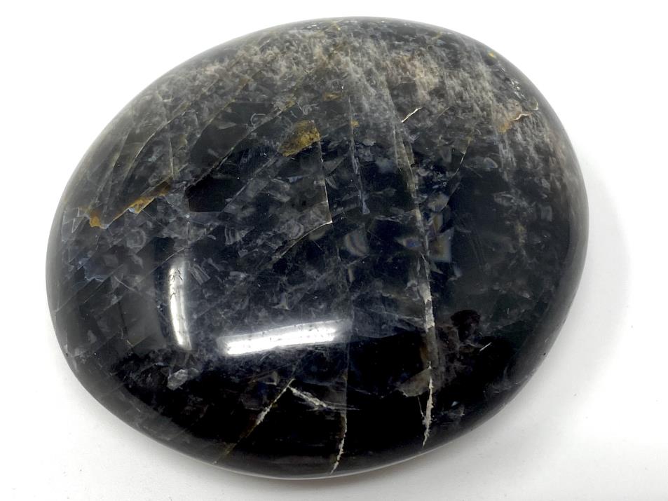 Black Moonstone Crystal Pebble 6.4cm