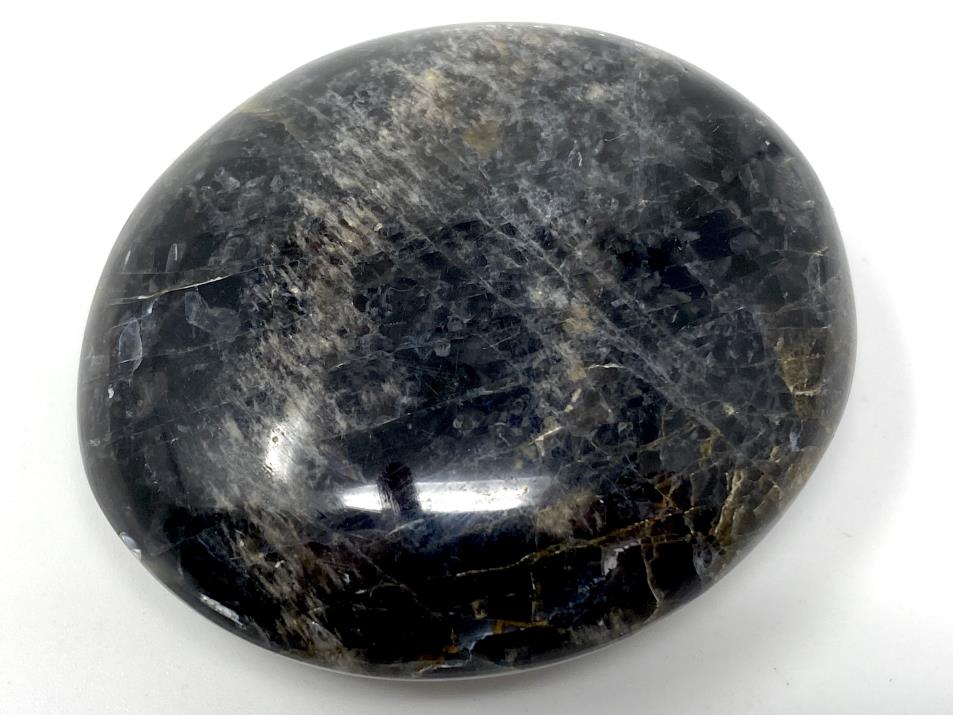 Black Moonstone Crystal Pebble 6.4cm