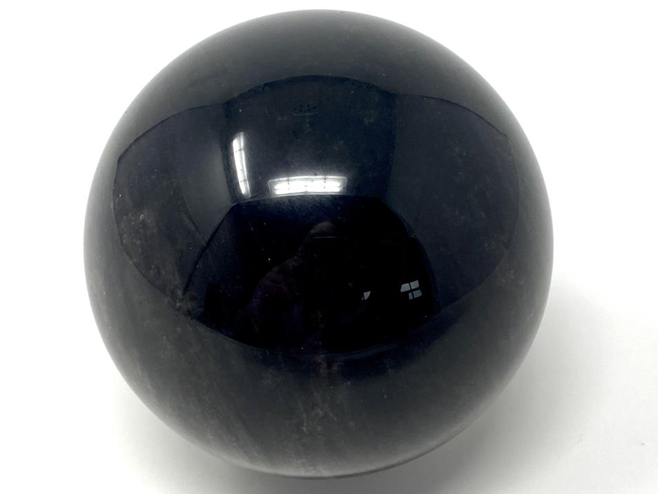 Silver Sheen Obsidian Crystal Sphere Large 7.4cm