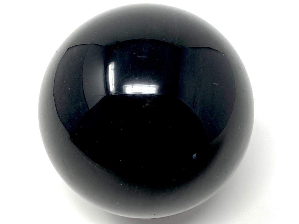 Silver Sheen Obsidian Crystal Sphere Large 7.2cm