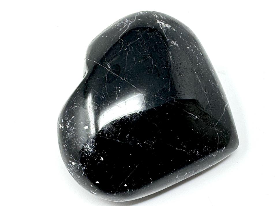 Black Tourmaline Crystal Heart 5.4cm