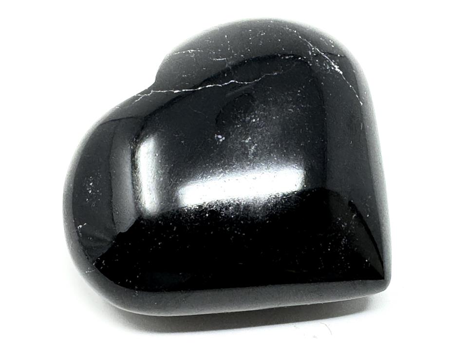 Black Tourmaline Crystal Heart 5.7cm