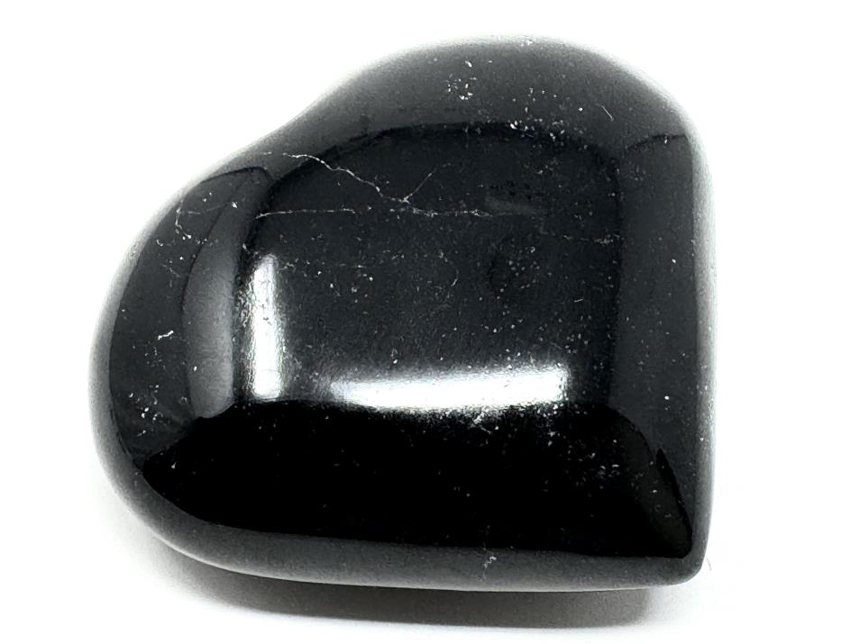 Black Tourmaline Crystal Heart 5.7cm