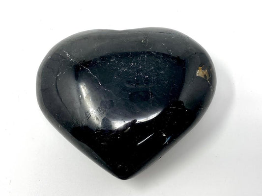 Black Tourmaline Crystal Heart 7.1cm