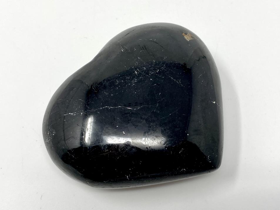 Black Tourmaline Crystal Heart 7.1cm