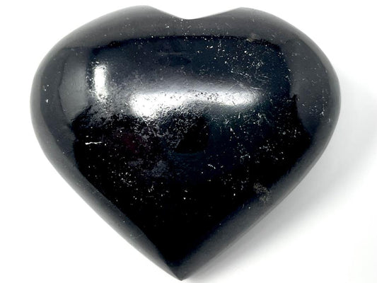 Black Tourmaline Crystal Heart 5.3cm