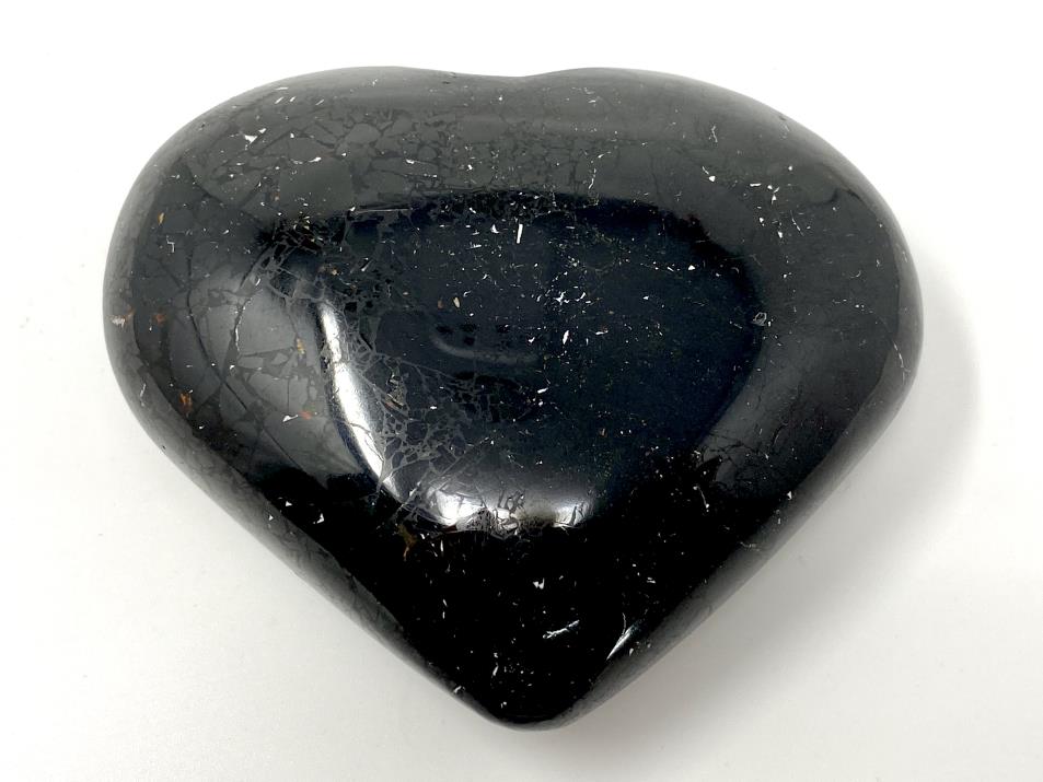 Black Tourmaline Crystal Heart 7.4cm