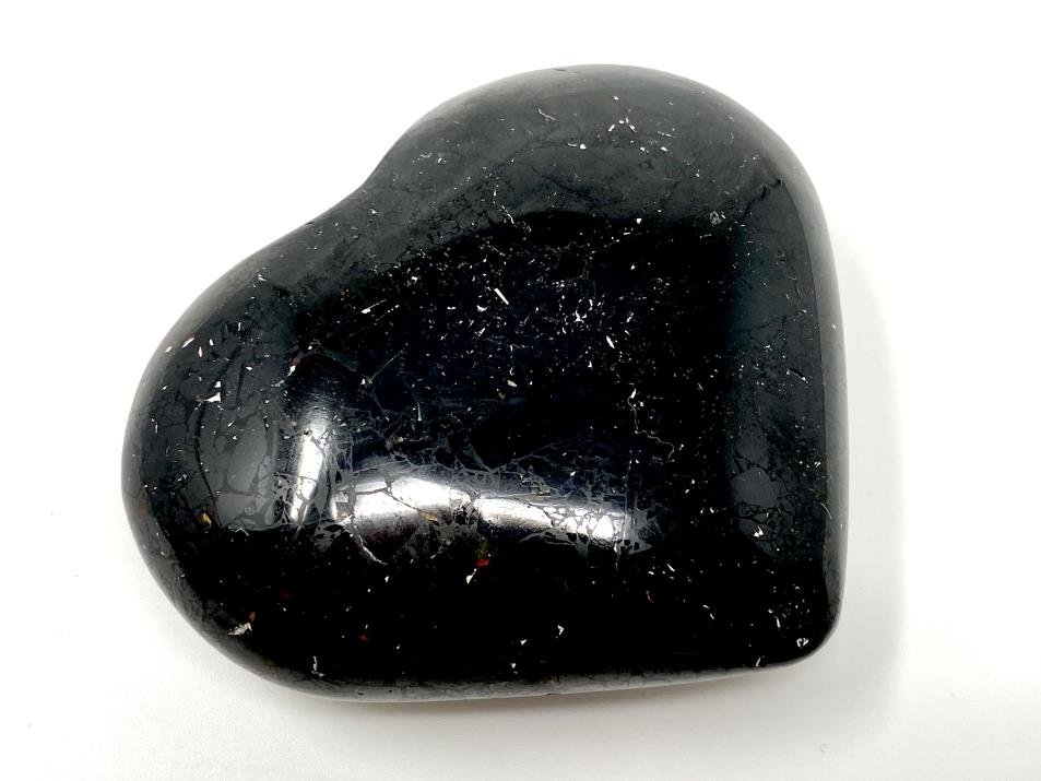 Black Tourmaline Crystal Heart 7.4cm